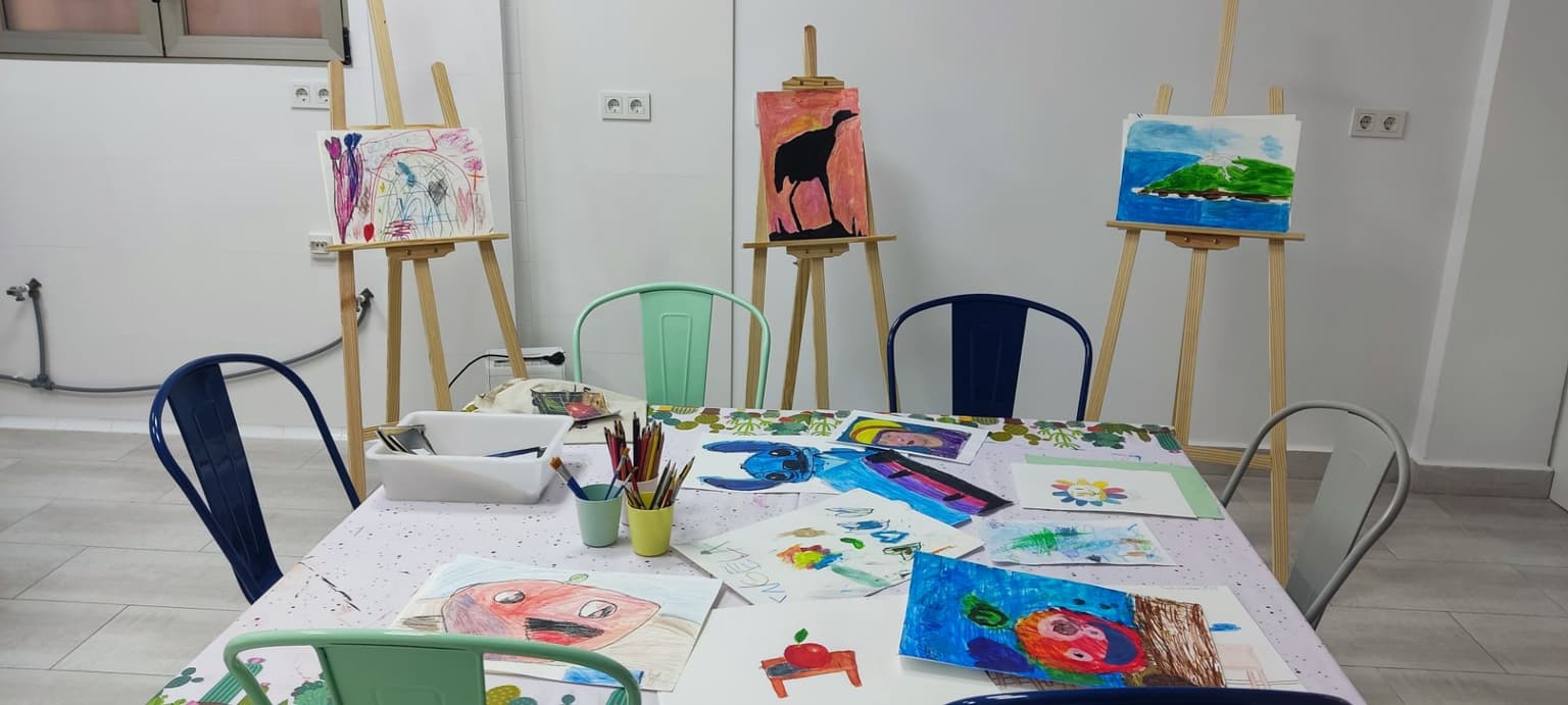 Taller de pintura de Halloween para niños