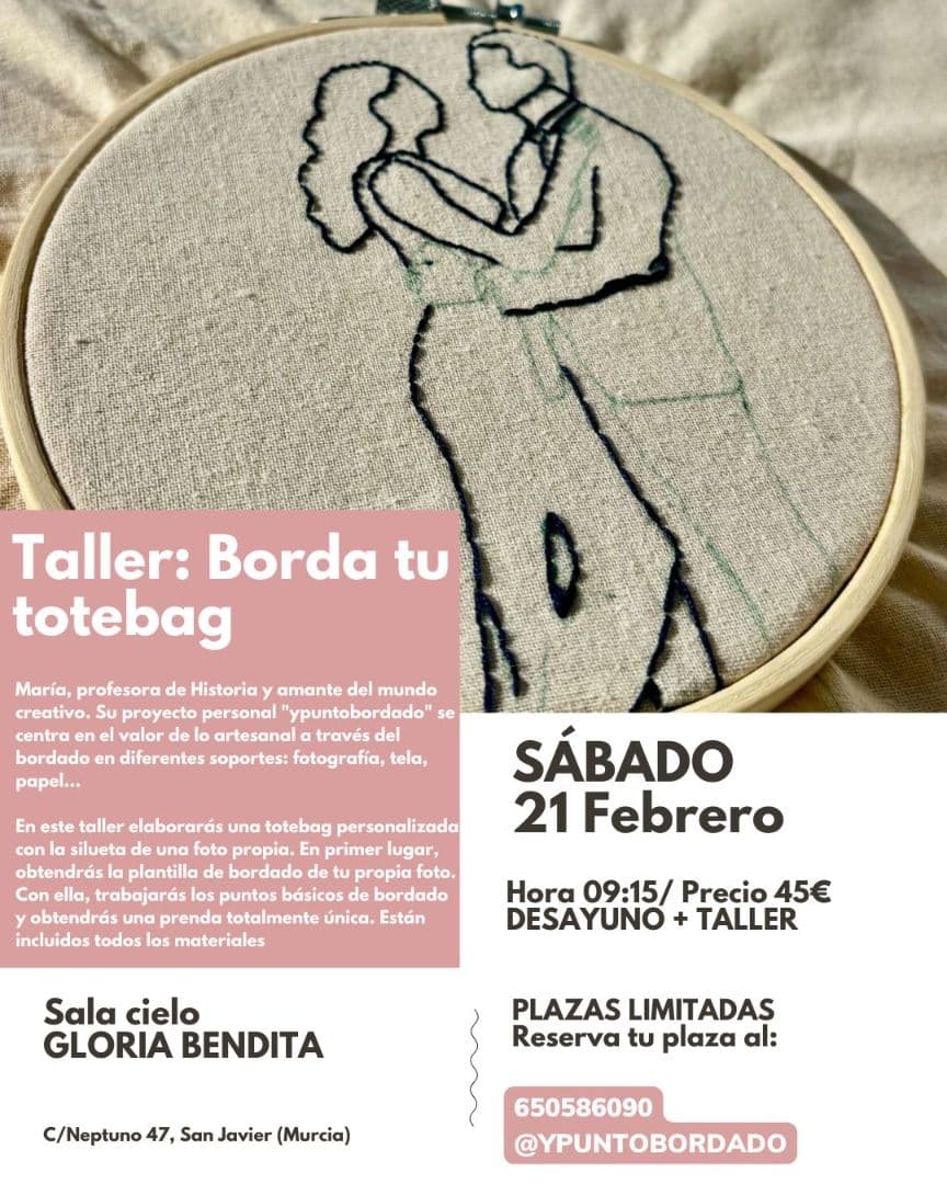 TALLER DE BORDADO DE TOTEBAG